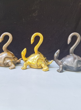 纯铜四方神兽祖师爷镇宅玄武龟