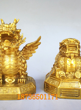 麒麟八卦天禄独角兽招财风水铜器