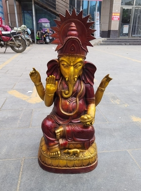 纯铜财神象鼻泰国天目