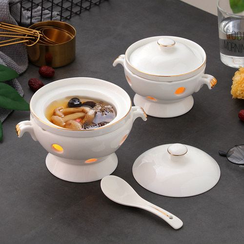 燕窝鱼翅辽参盅蜡烛加热保温餐具