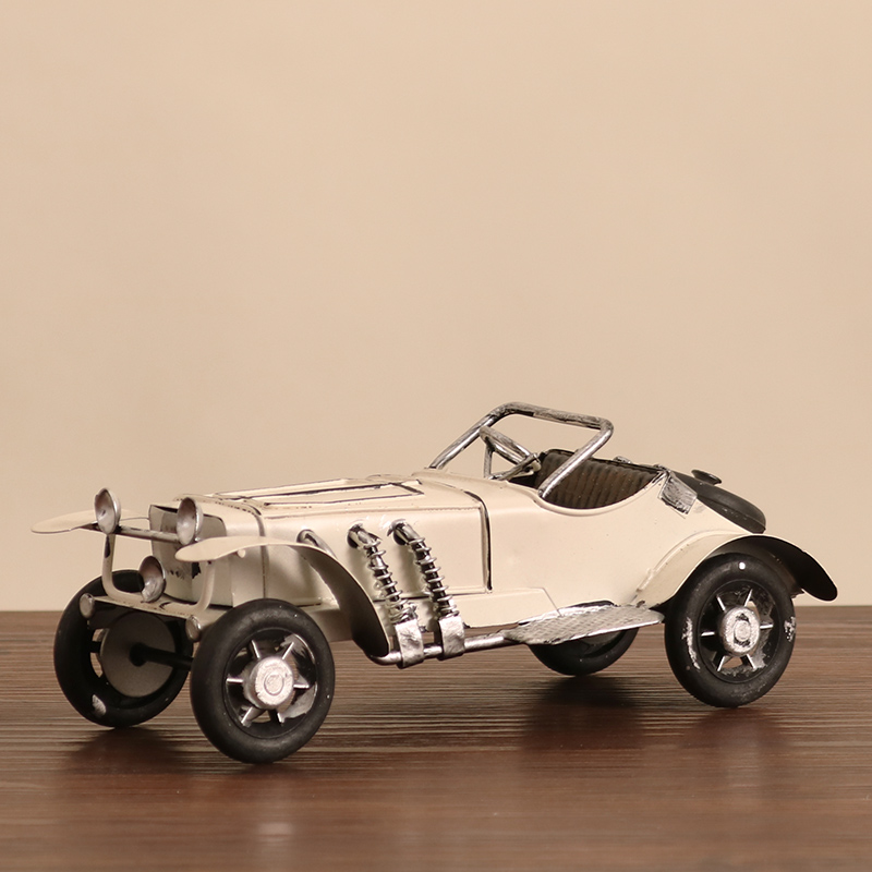 装饰复古怀旧客厅书房老爷车模型