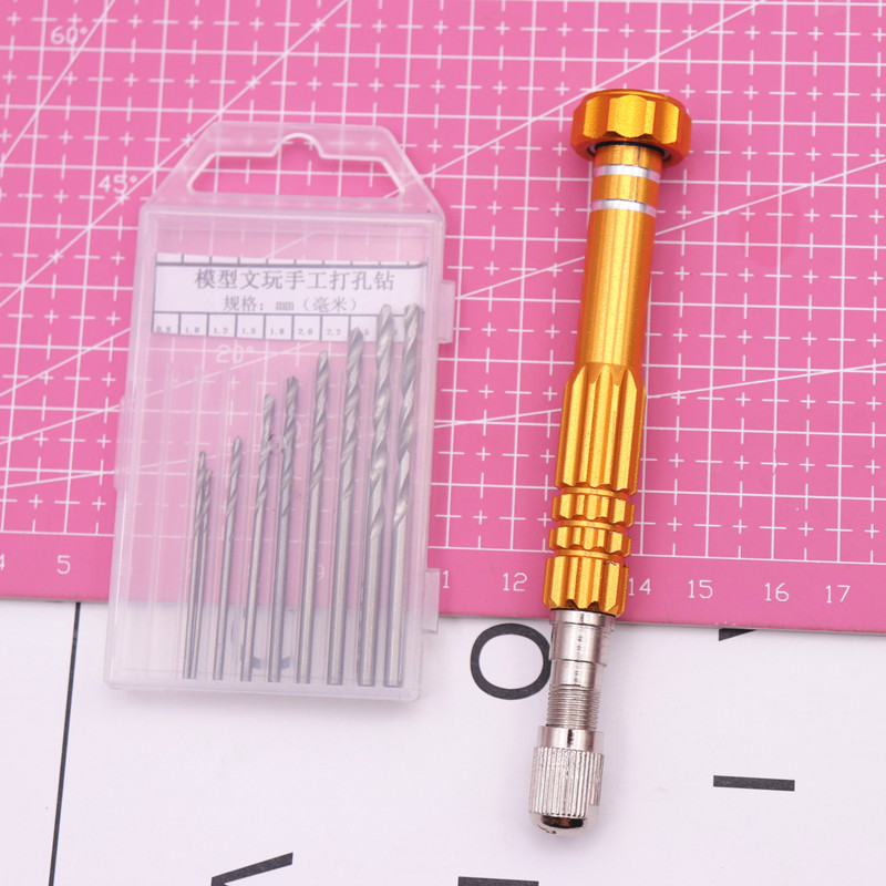 工具军事粘土软陶泥手钻高达模型