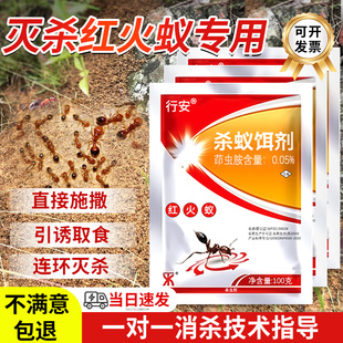 红火蚁药杀蚂蚁饵剂诱杀全窝除户外红蚂蚁饵剂防治专用消灭杀虫剂