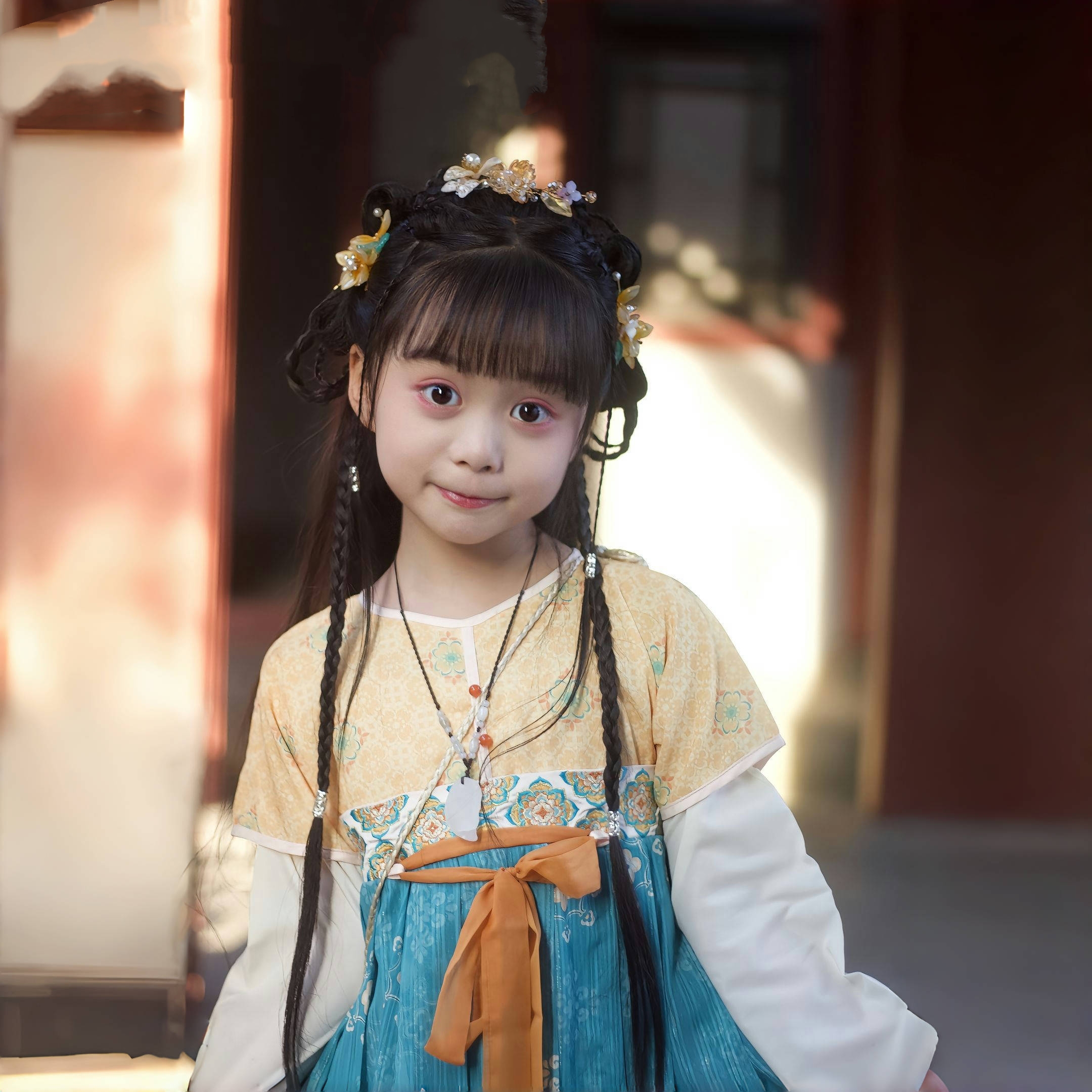 一袭汉服惊艳时光古韵自来
