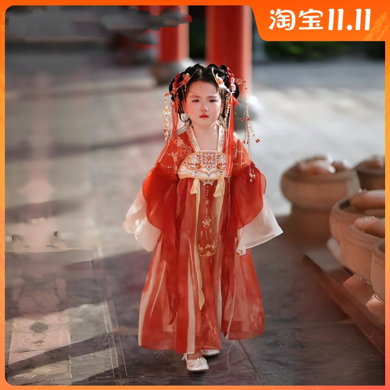一袭汉服惊艳时光古韵自来
