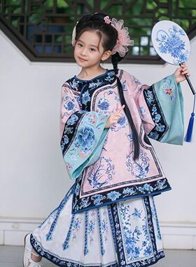 【官方推荐】清代圆领斜襟汉服