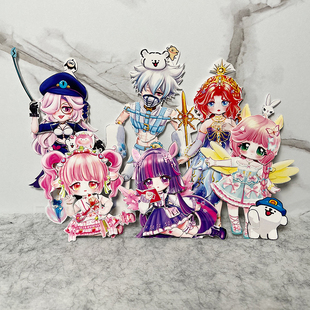 超小迷你艾琳雷蒙德柔柔紫悦渔女东东羊全身可动纸片偶人手工材料