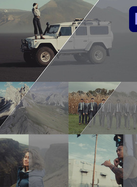 视频调色预设SLOG2/3索尼富士佳能Dlog大疆通用LUTs达芬奇PR/FCPX