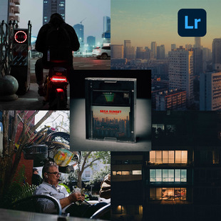 Sunset户外摄影人像Portra电影风LR滤镜 大师级Lightroom预设Sega