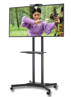 高端CS121电视一体机移动支架视频会议推车落地32-60英寸挂架