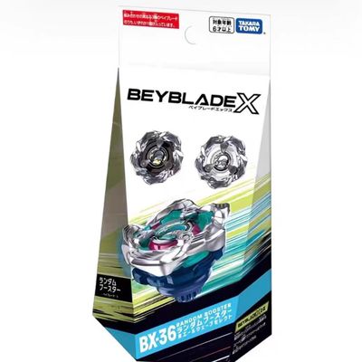 正版TOMY多美 BEYBLADE X系列 霸旋陀螺爆旋陀螺BX-36盲盒三抽一