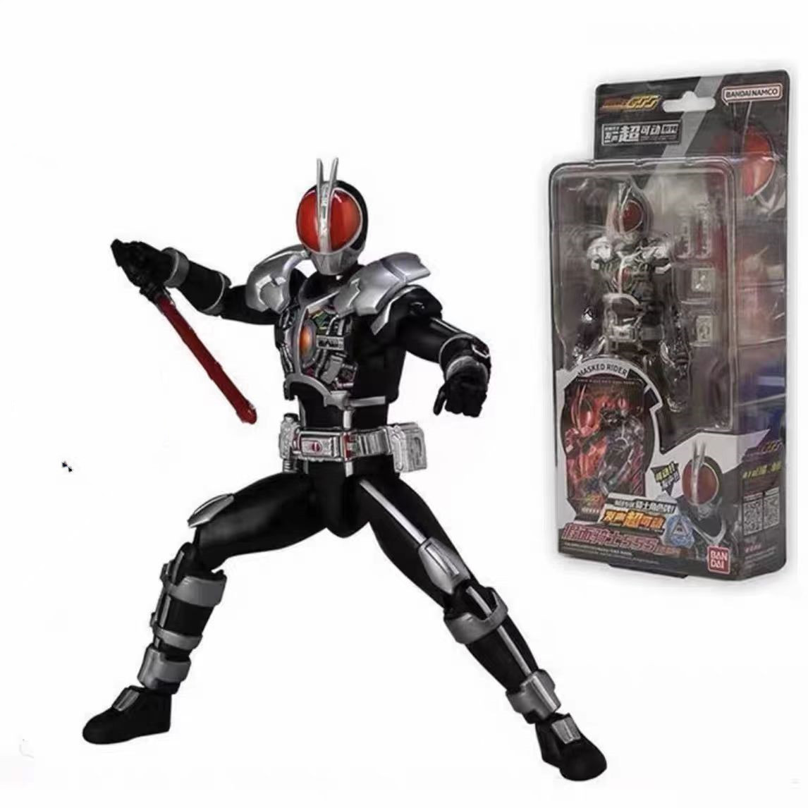 BANDAI万代假面骑士发声超可动555加速形态人偶手办摆件玩具