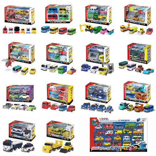 正版韩国太友公交车超级停车大楼