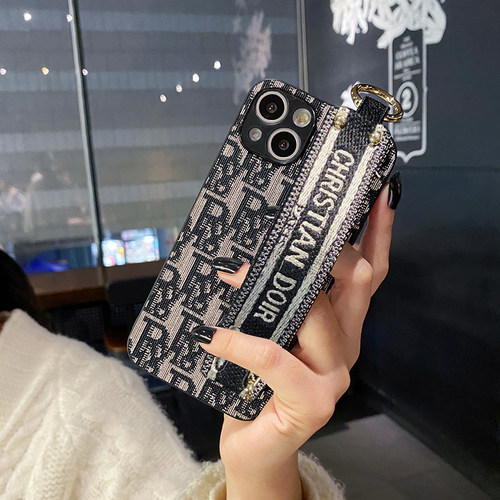 【2500个型号】情侣兔适用于苹果16手机壳iPhone13斜跨12Promax轻奢11/15高级14plus保护套xr腕带se全包6皮质