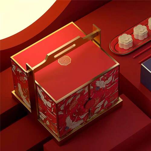 中秋节国风手提高端月饼礼