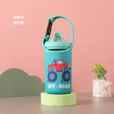 Camelbak, детский летний чайник со стаканом, портативный стакан, сумка через плечо, ремешок, США