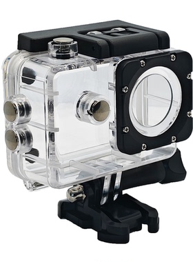 适用SJCAM SJ4000 山狗A8 C4 SJ9000运动相机防水壳潜水壳罩配件