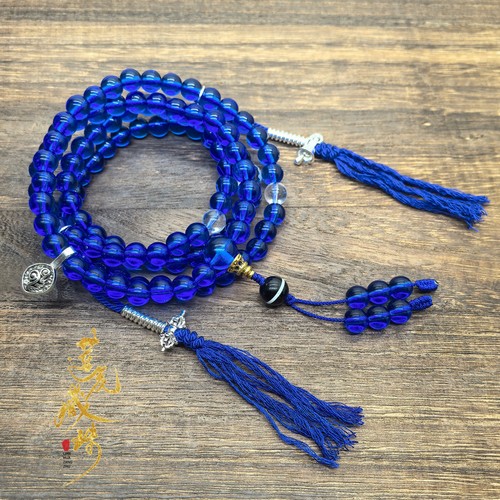 药师佛念珠琉璃修持念珠白水晶