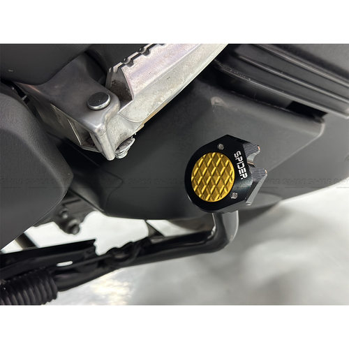 适用雅马哈NMAX155 NVX155 XMAX300驻车侧踢加大垫座主撑防滑垫