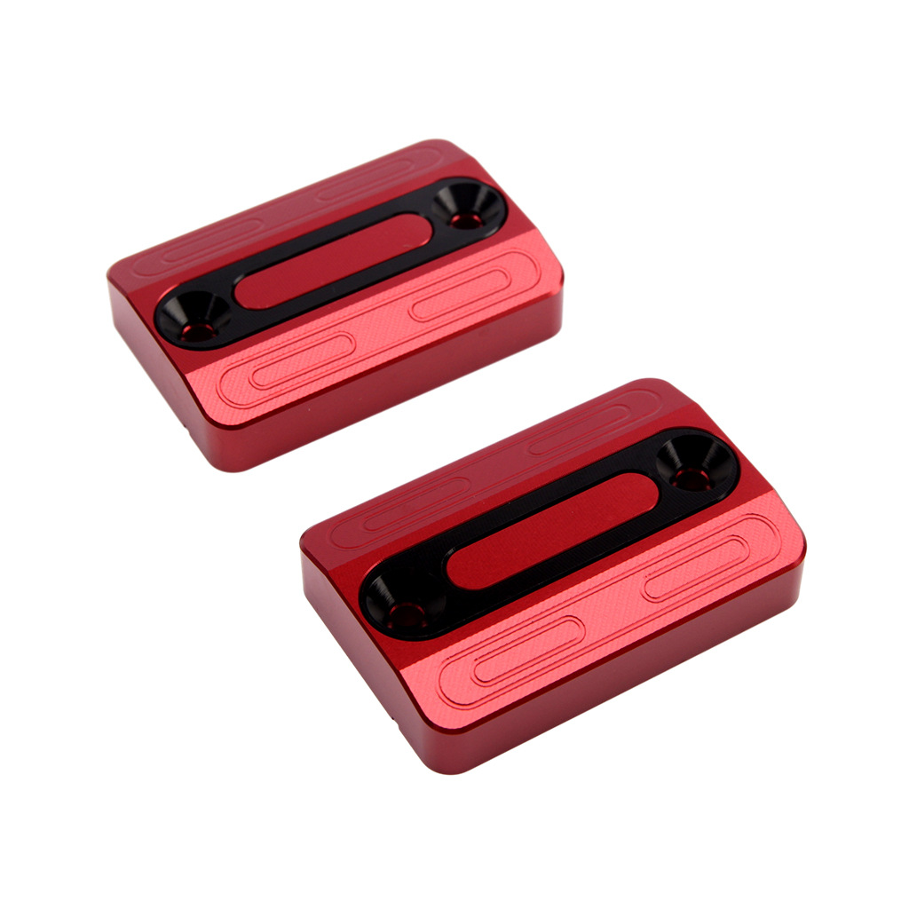 适用UHR150摩托车刹车泵盖 改装上油泵盖 铝合金油壶装饰改装配件