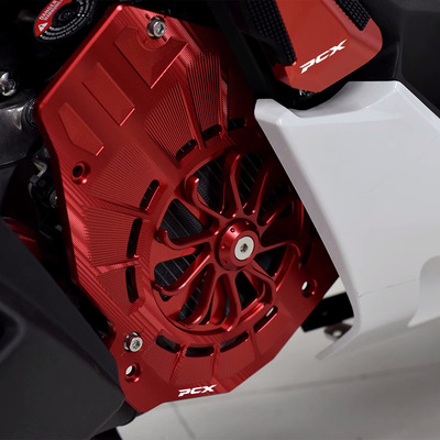 适用本田ADV160水箱罩改装PCX160/125 铝合金水箱保护盖装饰配件