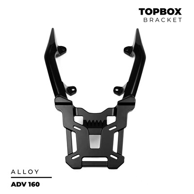 适用2023款本田X-adv160摩托车改装铝合金后货架加厚加固尾箱架