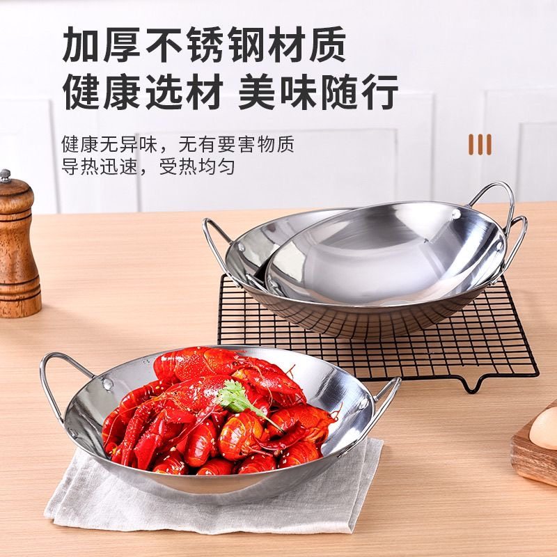 特厚不锈钢干锅商用酒精炉固体酒精小火锅家用饭店酒吧专用