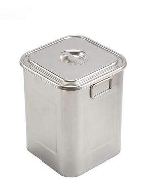 86m0米桶不锈钢方桶四方桶带盖加厚防潮储物米缸家用密封防虫桶正