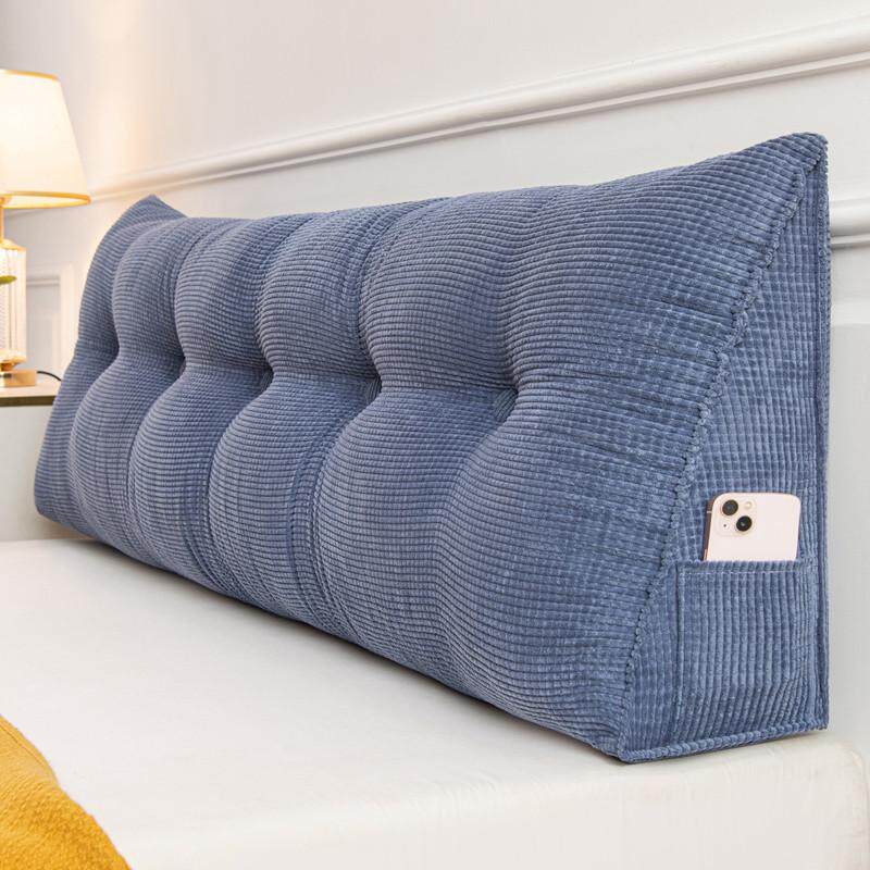 三角床头靠垫后背防撞软垫护腰床上靠背榻榻米软包大靠枕沙发飘窗