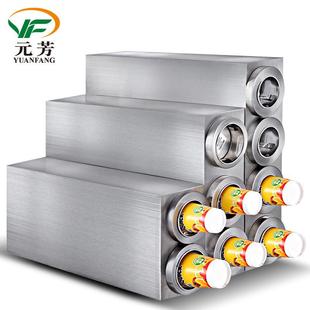 元 芳不锈钢分分杯器奶茶可乐三孔分杯器纸杯取杯器商用杯机