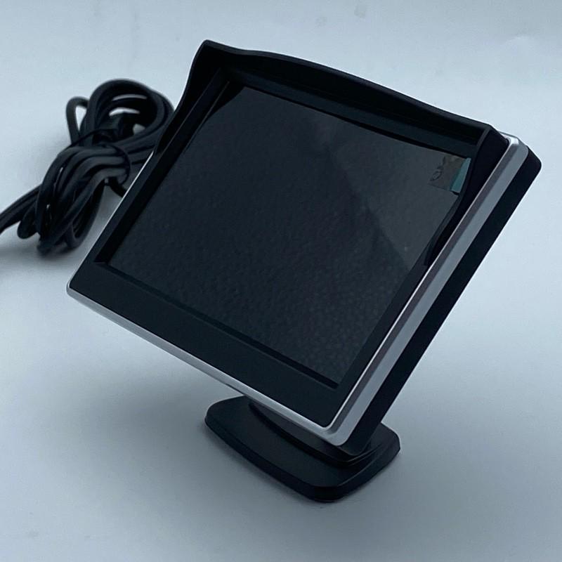 车用摄像头显示器屏幕倒车影像车载盲区IPS高清AV接口5/7寸12v24v