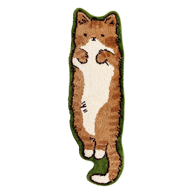猫咪植保暖地毯簇绒卡通风绒隔凉卧室地毯全铺儿童房装饰毯可批发
