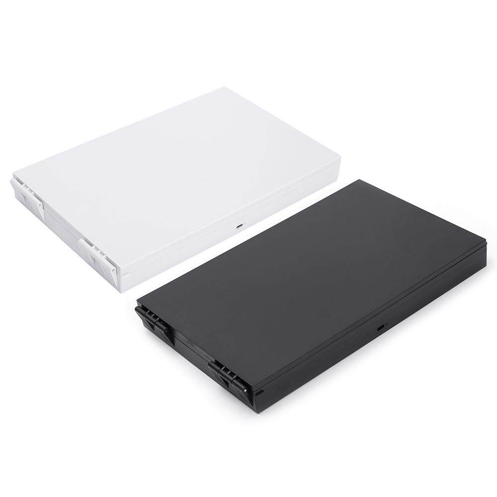 led悬镜带灯可伸缩调节三面挂式三折理发镜便携折叠旅行化妆镜