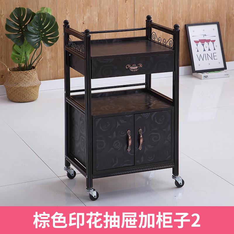 欧式美容车美容院小推车三层移动手推车工具车车美发理发店置物架