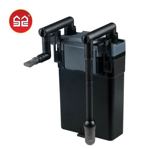 hbl-802-803热带鱼过滤器水族箱草缸鱼缸壁挂式外置过滤桶