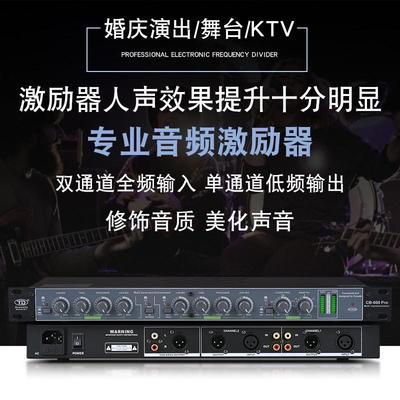 TD专业人声效果器带独立低频输出处理器 舞台演出KTV音频激励器