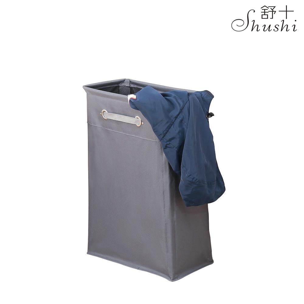 舒十脏衣服收纳箱网布束口带皮脚小号脏衣篮牛津布可折叠脏衣娄,收纳整理,脏衣篮,淘宝优惠券,粉丝福利购,淘宝优惠卷