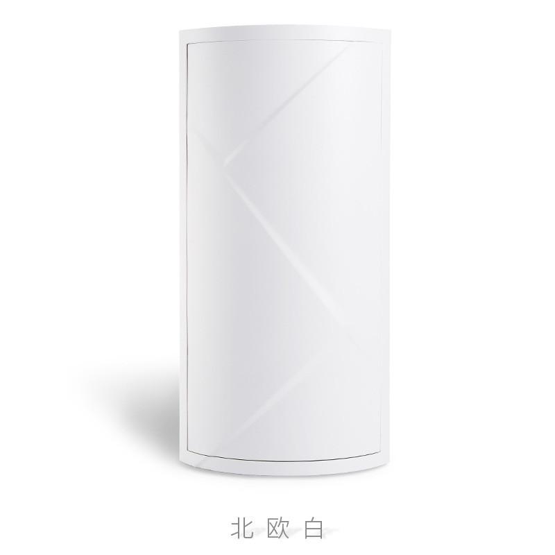 卫生间落地浴室置物架洗漱台壁收纳架储物柜墙角吸三角收纳柜