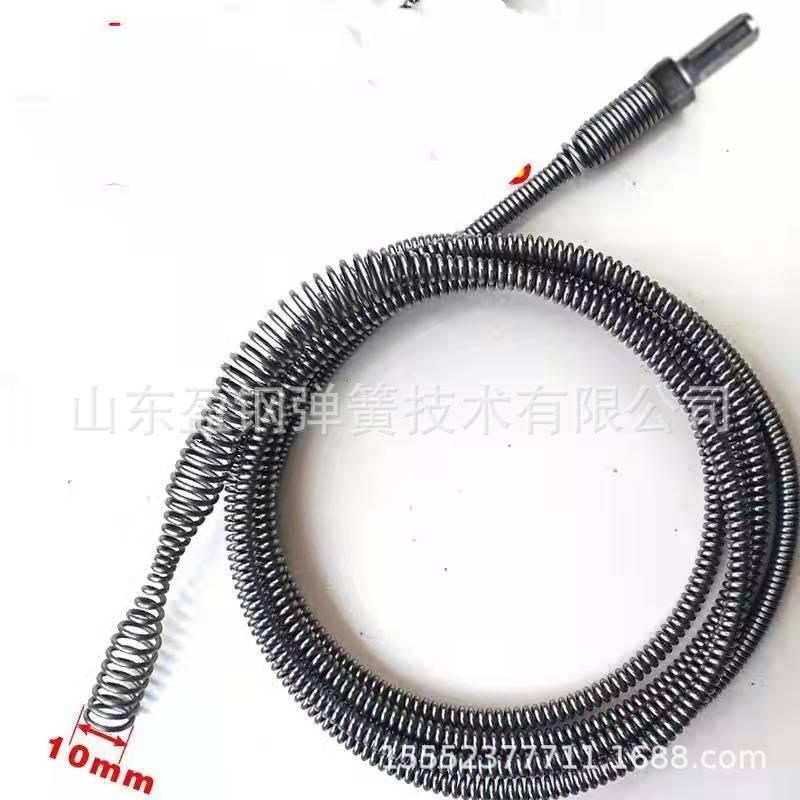 钢丝簧一炮通  厨房堵塞捅管道工具通下水道神器马桶疏通器