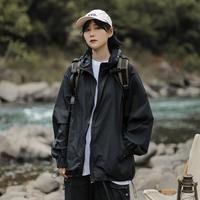 現(xiàn)貨漫渡沖鋒衣戶外UPF50+防曬服外套男女日系連帽防紫外線輕薄皮