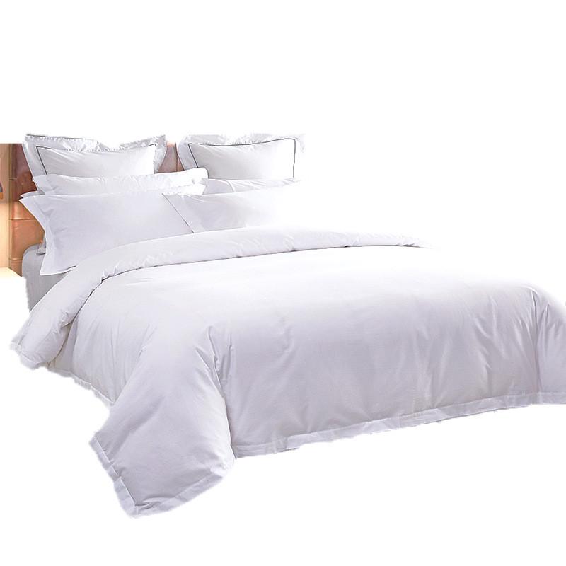 五星级酒店布草60s提花缎条贡缎全棉民宿床上用品宾馆酒店四件套