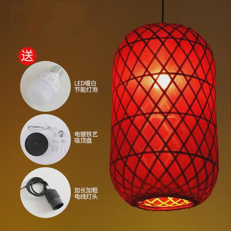 手工竹编灯笼景区酒店大排档广告印制中式吊灯火锅店古风茶室餐厅