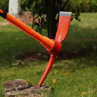 大号加厚洋镐锄头十字镐锄多功能开荒尖锄挖树根劈柴镐斧尖镐农用