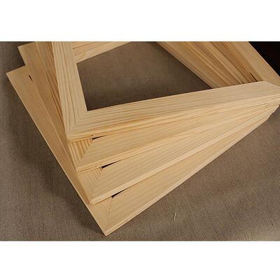 跨跨供 松木拼接装饰画内框条实木内框条DIY组合框无框画油画布框