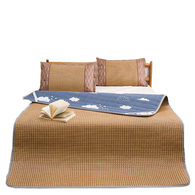 i9at冬夏两用床垫1.5米学生宿舍垫褥1.8凉席子榻榻米软垫床垫夏季