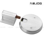 九固锌合金免打孔可调节防风地吸机械自锁静音磁铁无防撞隐形门碰