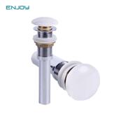 铜黑色大盖下水管下水器洗脸盆通用防臭易清理卫生间面盆排水器