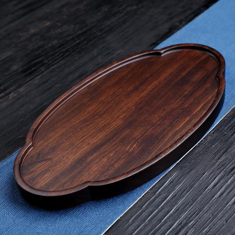 98n茶盘小黑檀木整块实木茶台锡干泡台家用茶海厂家直销酒店原木