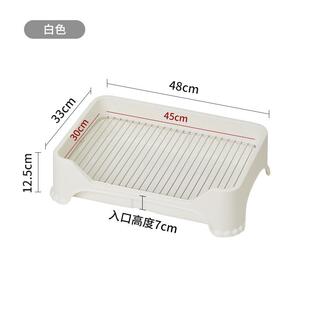 防狗砂盆不锈钢网架防踩屎狗厕所踩尿宠物狗狗厕所中小型犬狗便盆