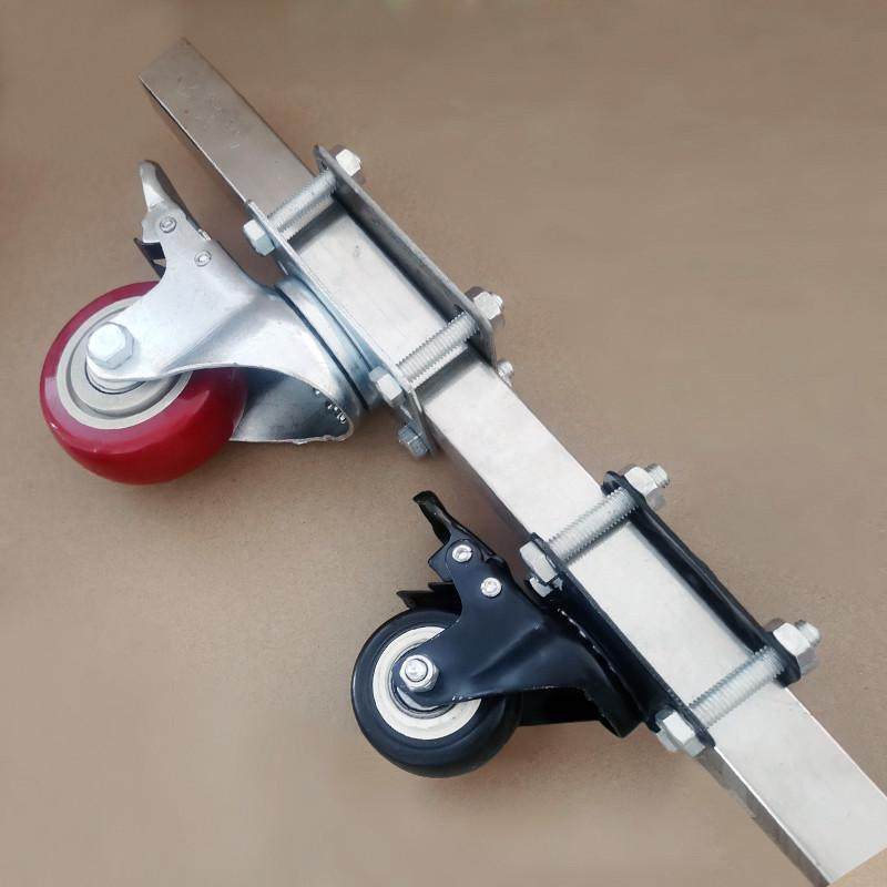 周转筐脚轮仓储笼置物篮脚轮方管架夹管轮展示架广告铁架万向轮,基础建材,脚轮/万向轮,淘宝优惠券,粉丝福利购,淘宝优惠卷